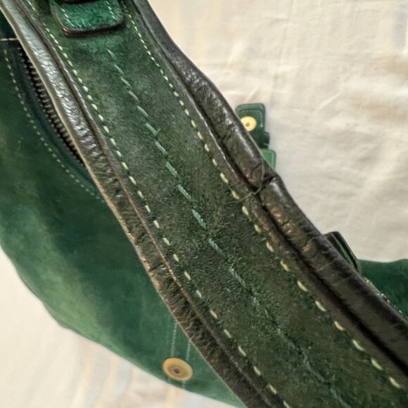 Vintage Coach 7471 Suede Hampton Hobo - Picture 9 of 11